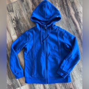 Figs Royal Blue Hoodie Sweatshirt